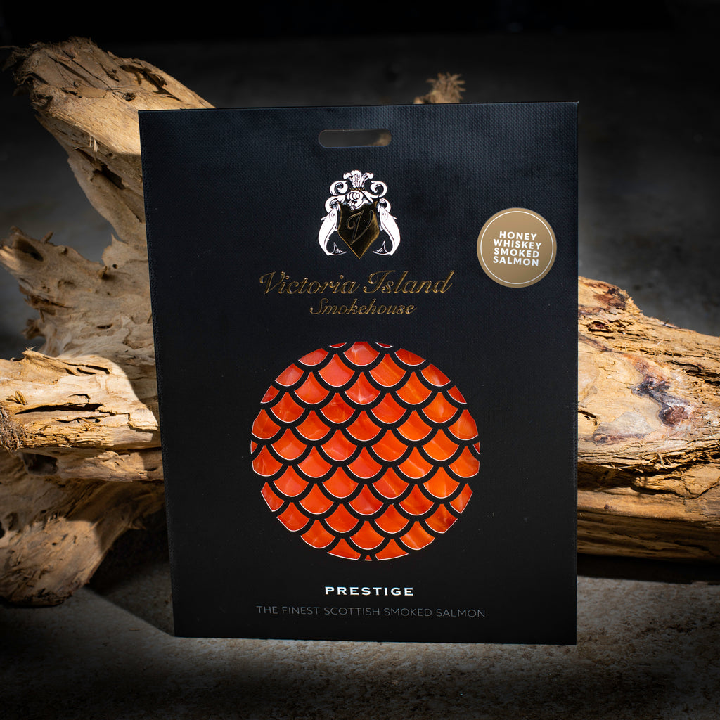 100g Pre-sliced Honey - Whiskey infused Scottish Smoked Salmon