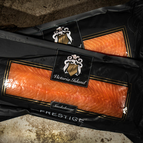 Scottish Smoked Salmon Fillet - Prestige - Whole side