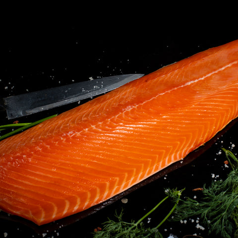 Smoked South Pacific King Salmon - whole side